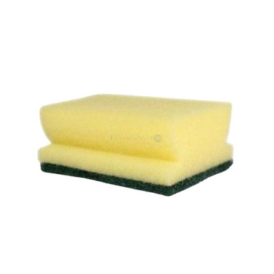 RECURAL abrasif éponge synth. verte 10x7x5 - 1pc