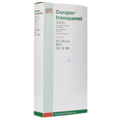 CURAPOR Transparent ST 10x25cm - 25pc