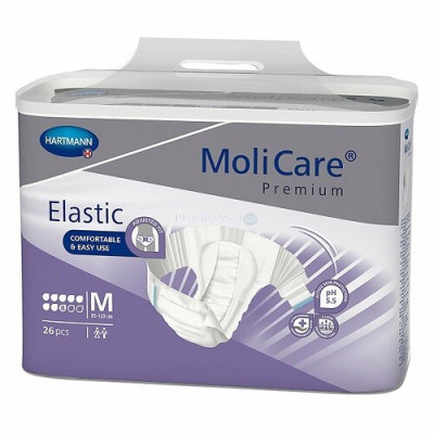 MOLICARE Premium Elastic Change complet 8 gouttes - Medium - 26pc