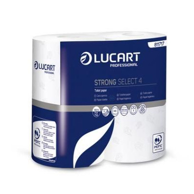 Papier toilette STRONG ELITE 4 plis 140 coupons - 56 rouleaux