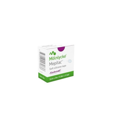 MEPITAC pansement de fixation - 2cm x 3m - 1rlx