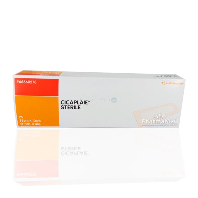 CICAPLAIE ST Pansements Post-op - 10x35cm - 25pc