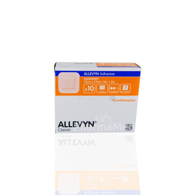ALLEVYN ADHESIVE - 7,5x7,5cm - 10pc