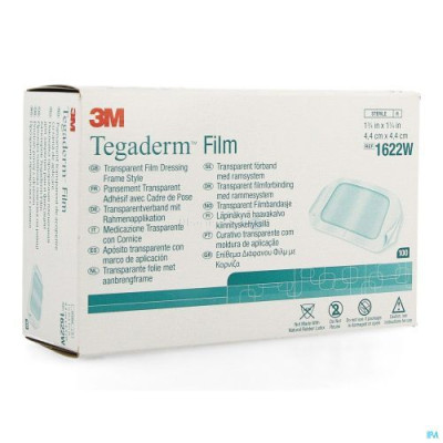 TEGADERM Film - 1622W -  4,4x4,4cm - 100 pc