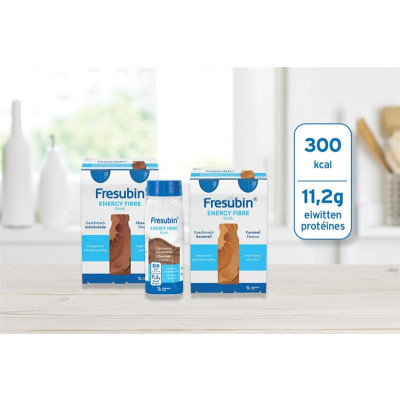 Fresubin Energy  Fibre Drink - Chocolat - 4x200 ml