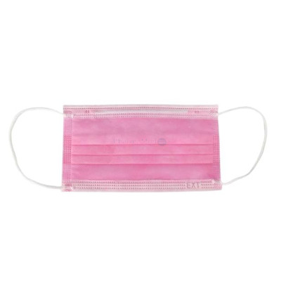 Masques chirurgicaux CA roses - 50pc
