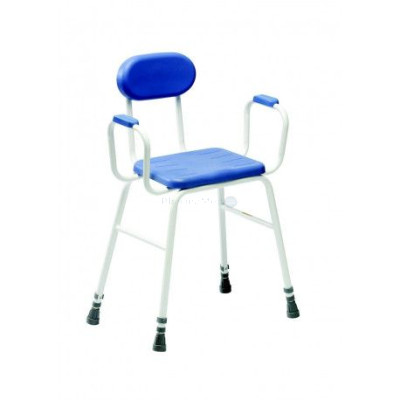 Chaise haute de cuisine confort bleue (1pc)