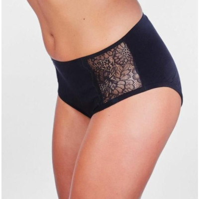 Culotte pertes légères ENTUSIA - noir - t.haute - Medium - 1pc