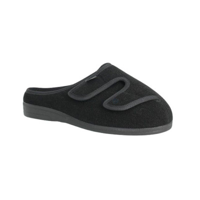 Pantoufles ouvertes  Eden noir - Taille 47