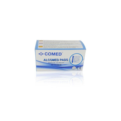 COMED Tampons alcool - 100pc