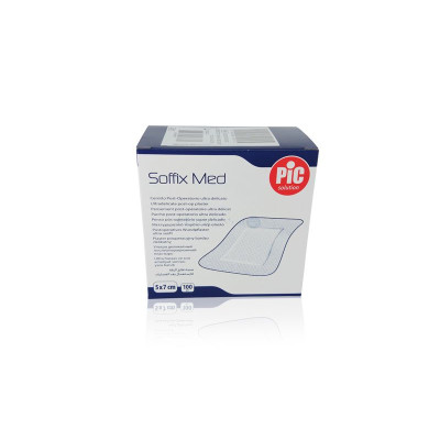 Soffix Med - pansement adhésif hypoallergénique - 5x7cm - 100pc