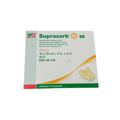 Suprasorb H - Pansement Hydrocolloïde fin - 10x10cm - 10pc