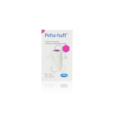 PEHA HAFT bande élastastique cohésive - 4mx8cm - 1pc
