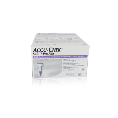 ACCU CHEK SAFE-T-PRO PLUS lancettes   (200pc)