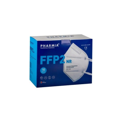 Masques FFP2 NR  blancs PHARMIA - 10pcs