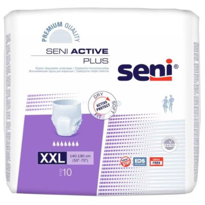 SENI ACTIVE PLUS Pants XXLarge - 10pc