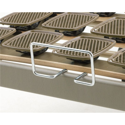 Cale matelas chromé TEMPUR - 2 pers. fixe