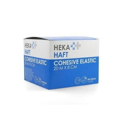 HEKA HAFT bandage adhésif - 8cm x 20m - 1pc