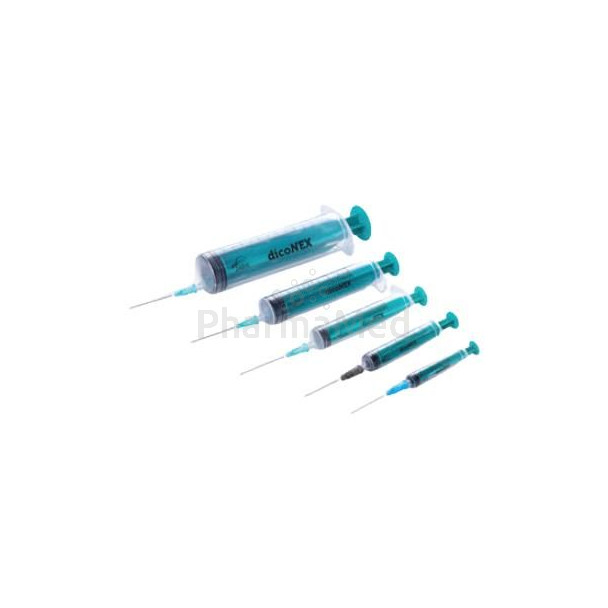 Seringues montées Zarys DicoNex - 5ml + 0,7x30mm - 100pc