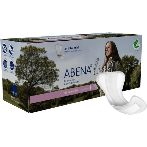 Couches anatomiques ABENA Ultra Mini 0/  24pc