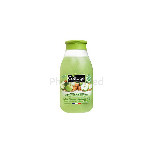 COTTAGE douche gommage Sucre & Pomme 250ml - 1pc