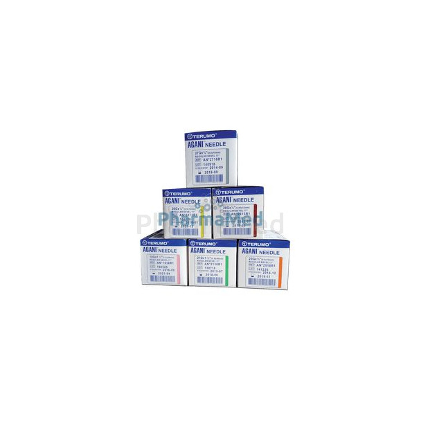 Aiguilles TERUMO Agani - 19G2  (1,10x50mm) - 100pc