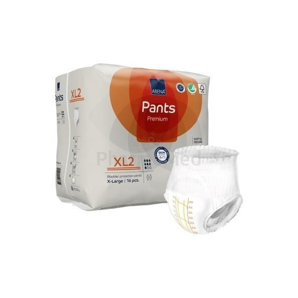 ABENA Pants Premium - XL2 - 1900ml/7G - 16pc