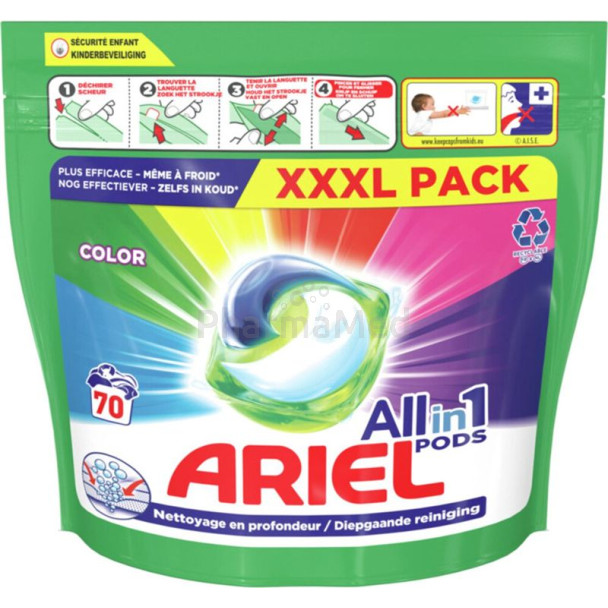 ARIEL PODS COLOR all in 1 - 70 pods