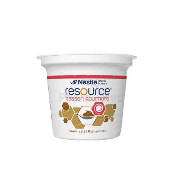 Nestlé Dessert gourmand - Crème hyperprotéinée café - 4x125gr