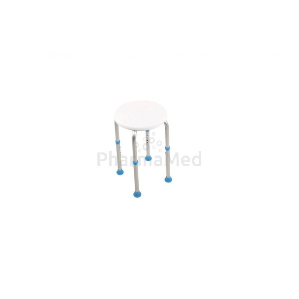 Tabouret de douche alu réglable ht 38 à 55cm