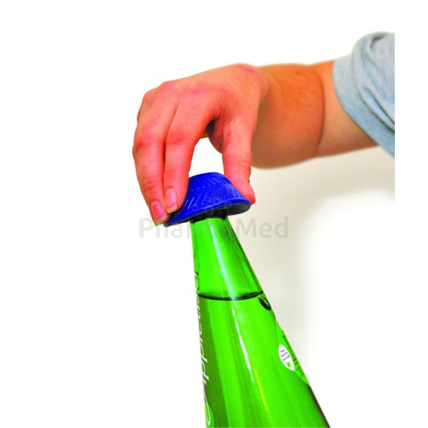 Ouvre-bouteille et bocal antidérapant bleu - 1pc