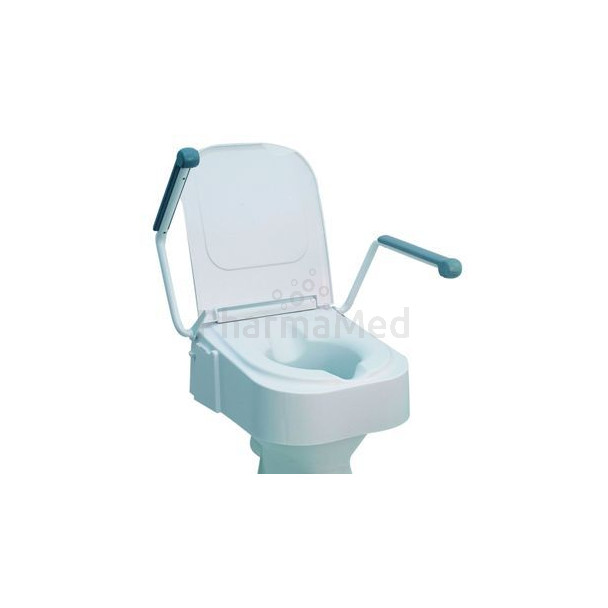 Rehausse WC + accoudoirs ht réglable....(1pc)