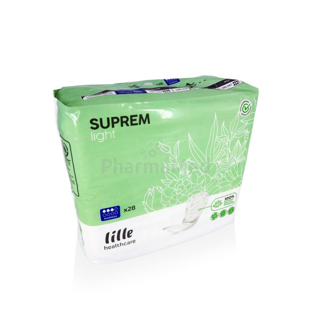 Couche anatomique Lille SUPREM light - NORMAL 3 gouttes - 12x28pc