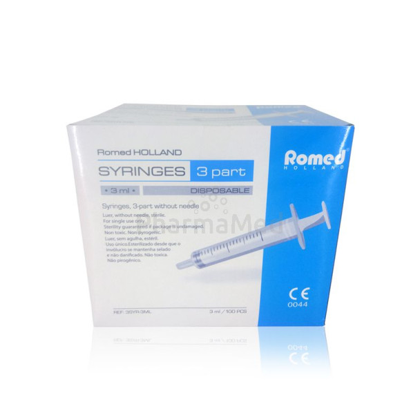 Seringues ROMED 3ml - 100pc