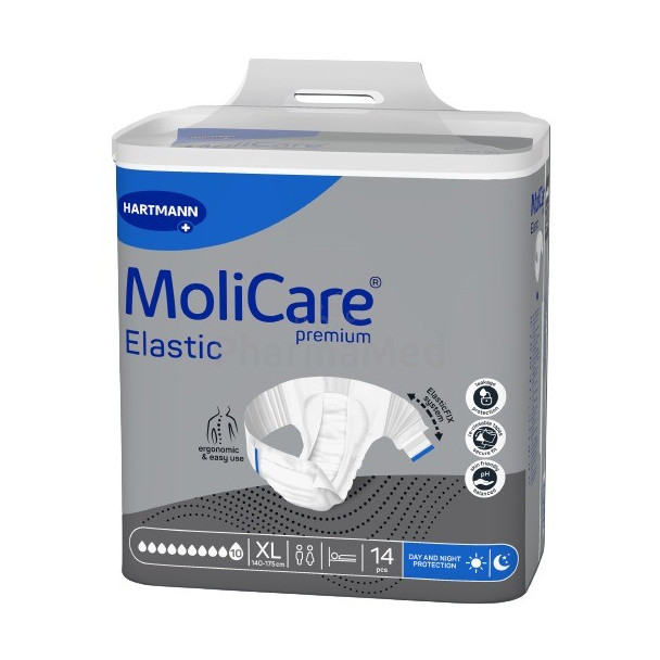 MOLICARE Prem. Elastic Change compl S/10g(1p) - MOLICARE Prem Elastic Change compl XL/10g(1p)