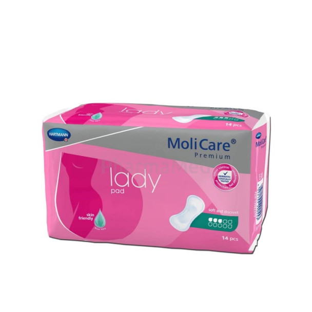 Molicare Premium Lady - MIDI 3 gouttes - 14pc