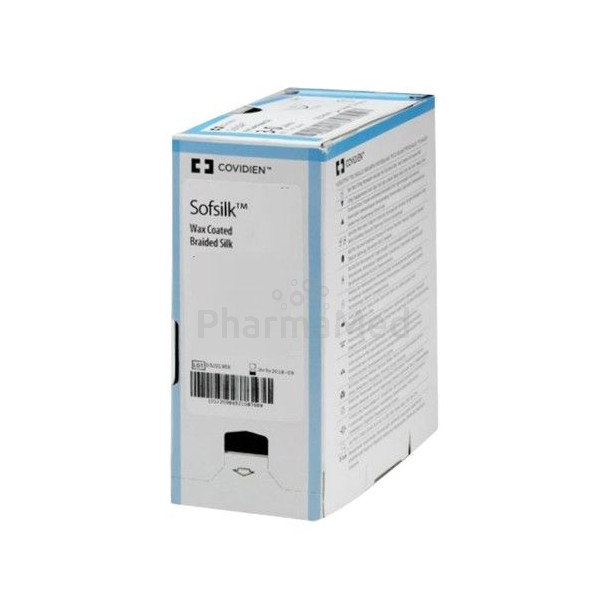 SOFSILK 2/0 BLK 75cm C13 SS-655 /36fils