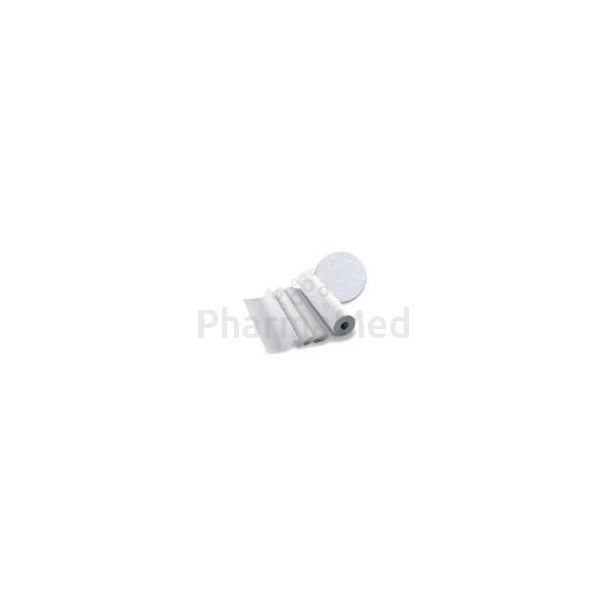 Drap d'examen blanc gauffré 100% pâte vierge 50cmx34cm - 1 rouleau