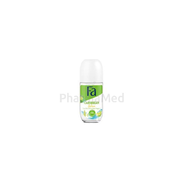 Déodorant roll-on FA 50ml - FEMME - Caribbean lemon - 1pc