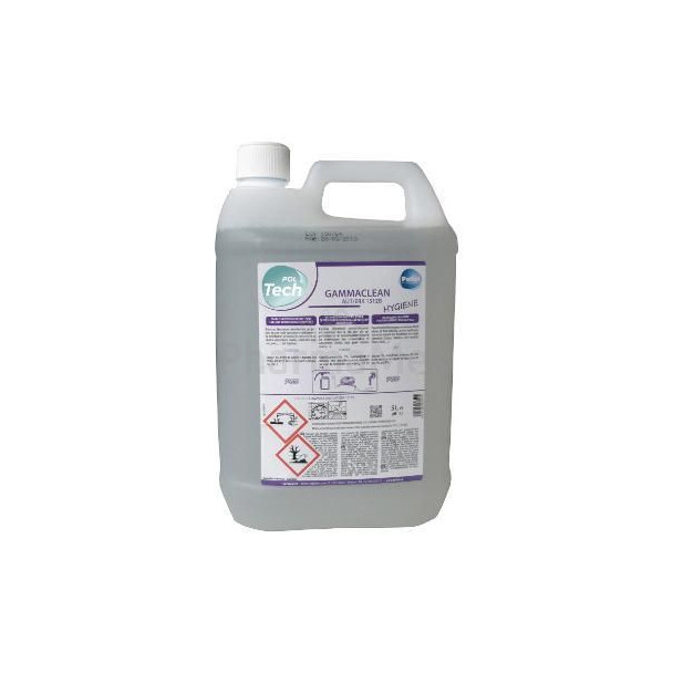 GAMMACLEAN Nettoyant Désinfectant sols et surfaces - POLTECH GAMMACLEAN nett. dégr. désinfect.(5L)