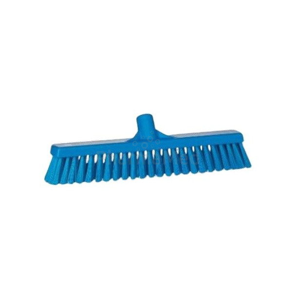 Balai de sol VIKAN doux/dur 40/cm bleu  (1pc)