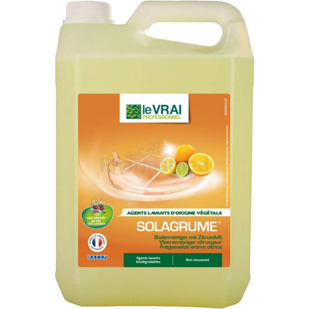 LE VRAI BIO MENAGE détergent SOLAGRUME - 5L