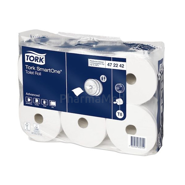 Papier toilette SMARTONE 1150cp 2pl.200m - 1 rouleau