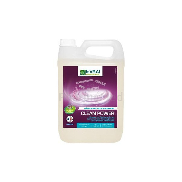 CLEAN POWER Détachant encre/colle 5L - 1pc