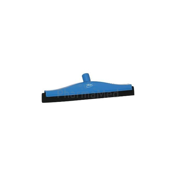 VIKAN Raclette bleu av caoutchouc noir 40cm - 1pc