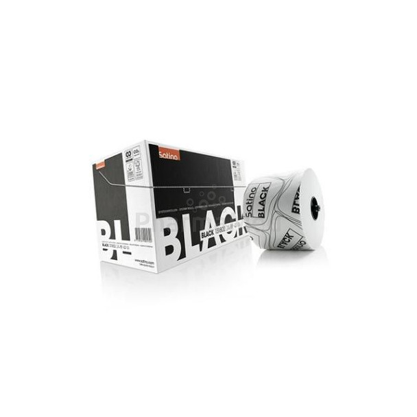 Satino black : papier toilette - recyclé - 2plis - blanc -