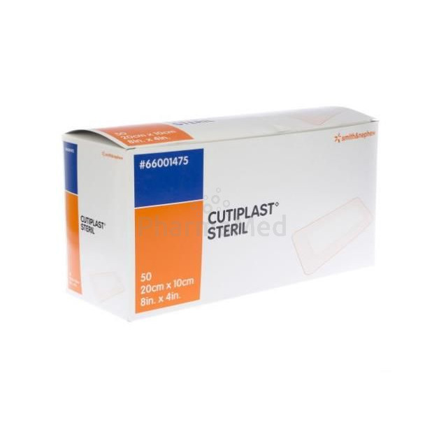 CUTIPLAST pansement stérile - 1475 - 10x20cm - 50pc