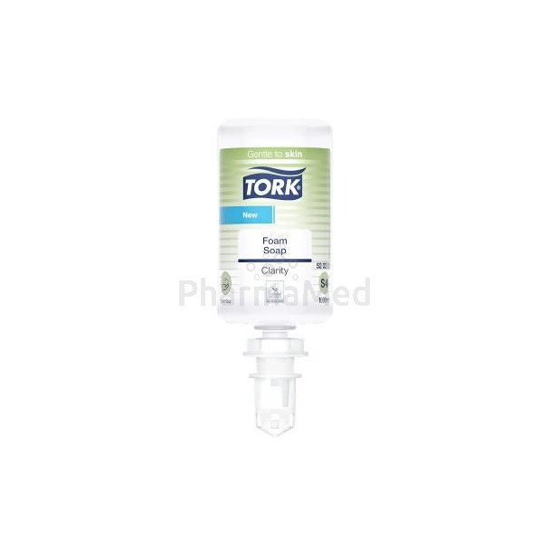 Savon mains mousse doux Tork Premium S4  (1L) - Savon mains mousse doux Tork Premium S4  (1L)