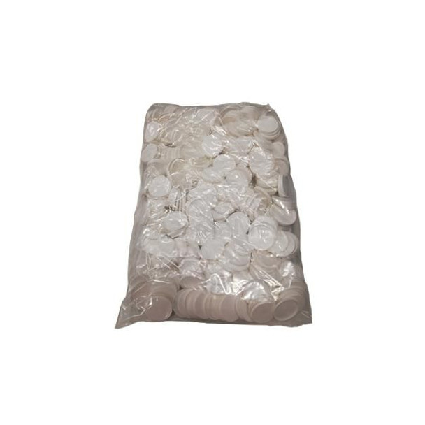 Deksel bekertje 30ml ................(1000st) - Deksel bekertje 30ml .................(500st)