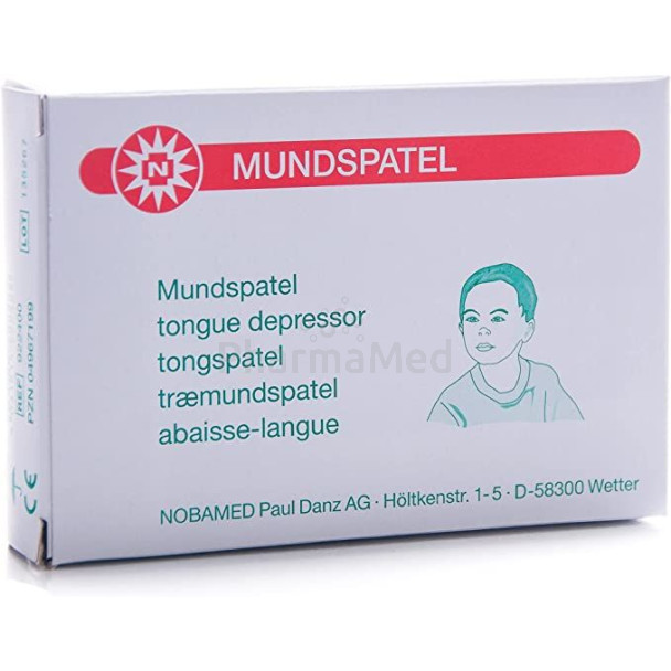 Tongspatels hout/pediatrie ...........(100st)